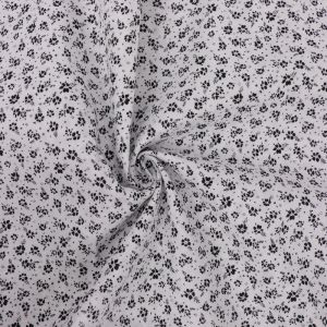 Ditsy Print Cotton Poplin Fabric 8062 - 4 White 145cm - £2.50 per metre