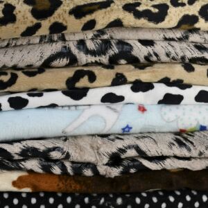 Animal Velboa Fabric Remnant Pack Assorted 145cm - £5.75 per kilo
