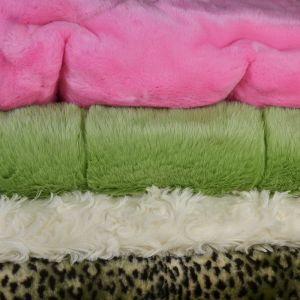 Fancy Faux Fur Fabric Remnant Pack Assorted 148cm - £4.95 per kilo