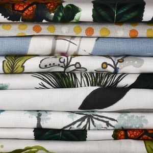 Print Cotton Curtain Fabric Remnant Pack Assorted 140cm