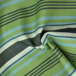 Stripe Outdoor Fabric 14109 Green 150cm