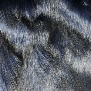 Luxe Faux Fur Fabric Midnight 150cm - £9.95 per metre