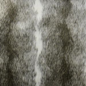 Luxe Faux Fur Fabric Wolf Grey 150cm - £9.95 per metre