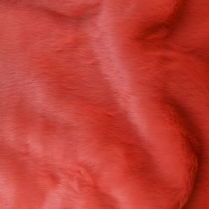 Luxe Faux Fur Fabric Flamingo 150cm - £9.95 per metre