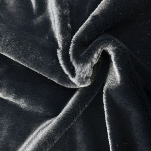 Supersoft Luxe Faux Fur Fabric Black 150cm £4.95 Per Metre