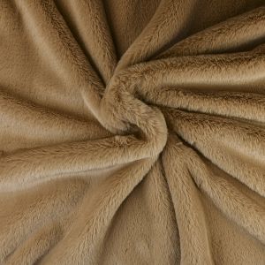 Supersoft Luxe Faux Fur Fabric Caramel 150cm £4.95 Per Metre