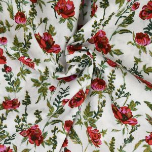 Print Cotton Lawn Fabric Design 6 150cm - £2.95 Per Metre