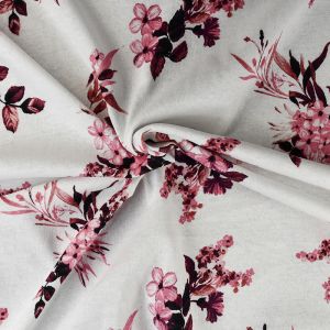 Print Cotton Jersey Fabric Design F-2 150cm Multi 150cm £2.75 Per Metre