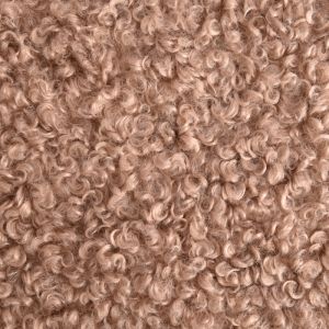 Lamb Luxe Fur Fabric 12 Biscuit 160cm - 7.5 per metre