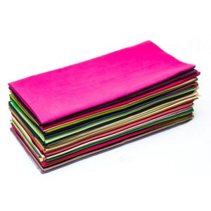 Plain Cotton Fabric Remnant Pack Assorted 112cm - £6.95 per kilo
