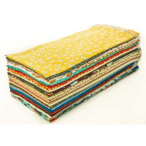 Print Cotton Craft Fabric Remnant Pack Assorted 112cm - £13.50 per kilo